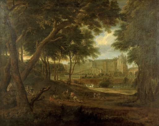 Hunting Scene in the Park of the Palace of the Dukes of Brabant