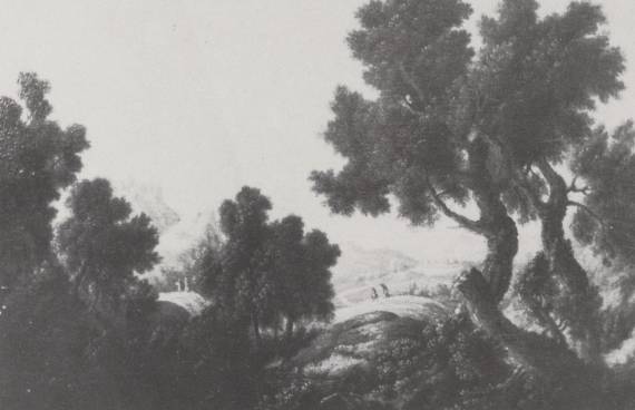 Mountain Landscape with Wooded Foreground