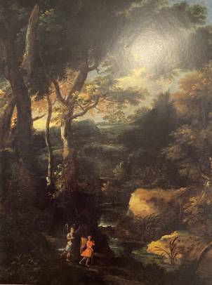 Wooded Landscape with Tobias and the Angel