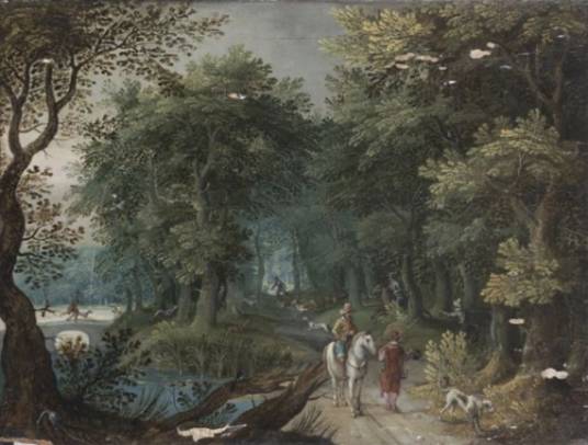 A Stag Hunt in a Forest