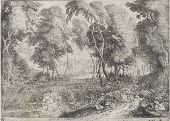 Landscape with a Dairy Woman