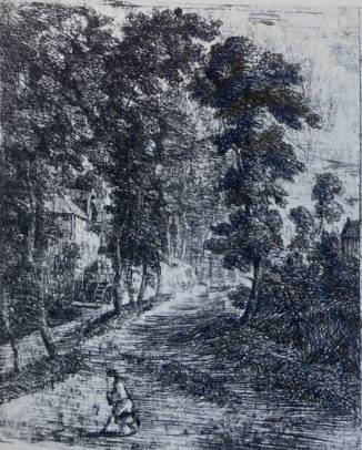 Landscape with Watermill