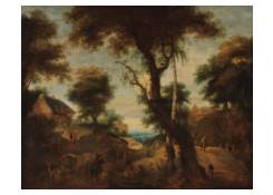 Hamlet in a Wooded Landscape
