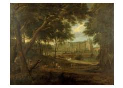 paintings CB:8008 Hunting Scene in the Park of the Palest of the Dukes of Brabant