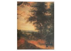 Work 8083: Palestinian Landscape with Holy Family (Flight into Egypt)